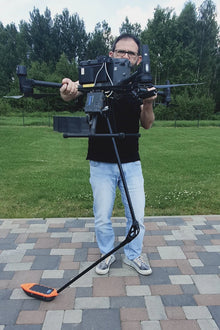 Kit batimétrico multihaz EchoNIMBUS-MBES + SkyHub para DJI M400