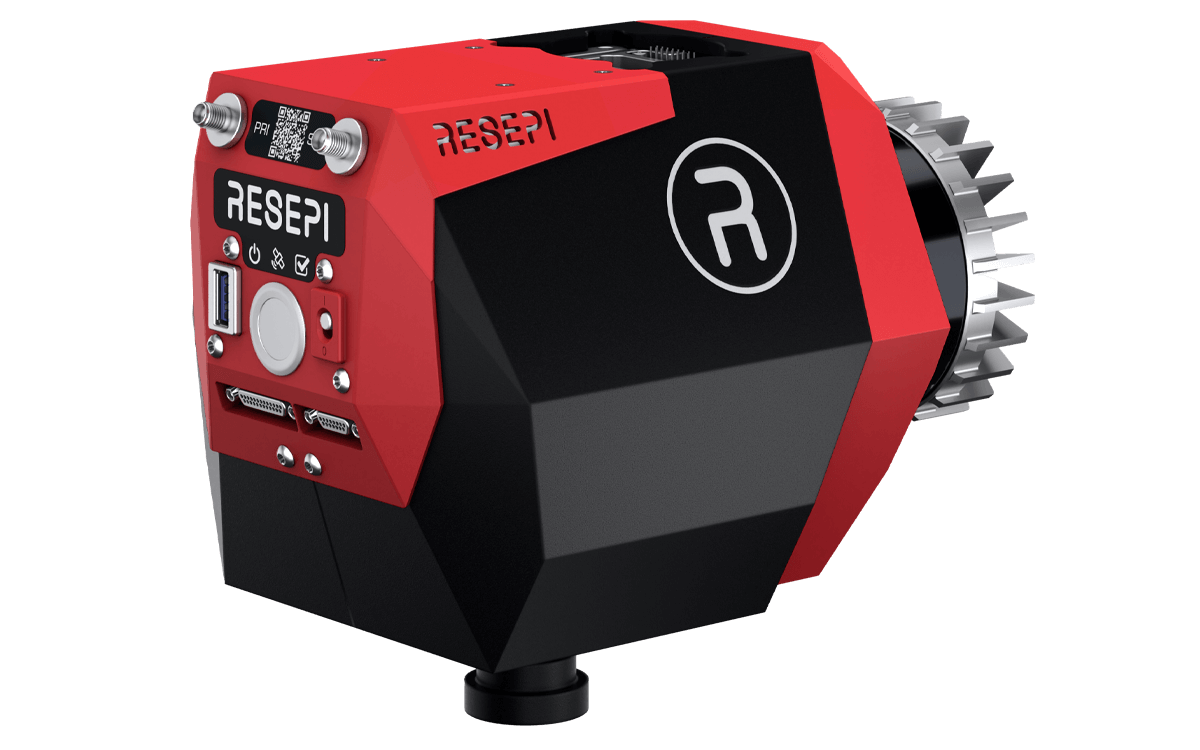 RESEPI Gen-II con Dual Antenna, Ouster OS1-64 y cámara 61MP