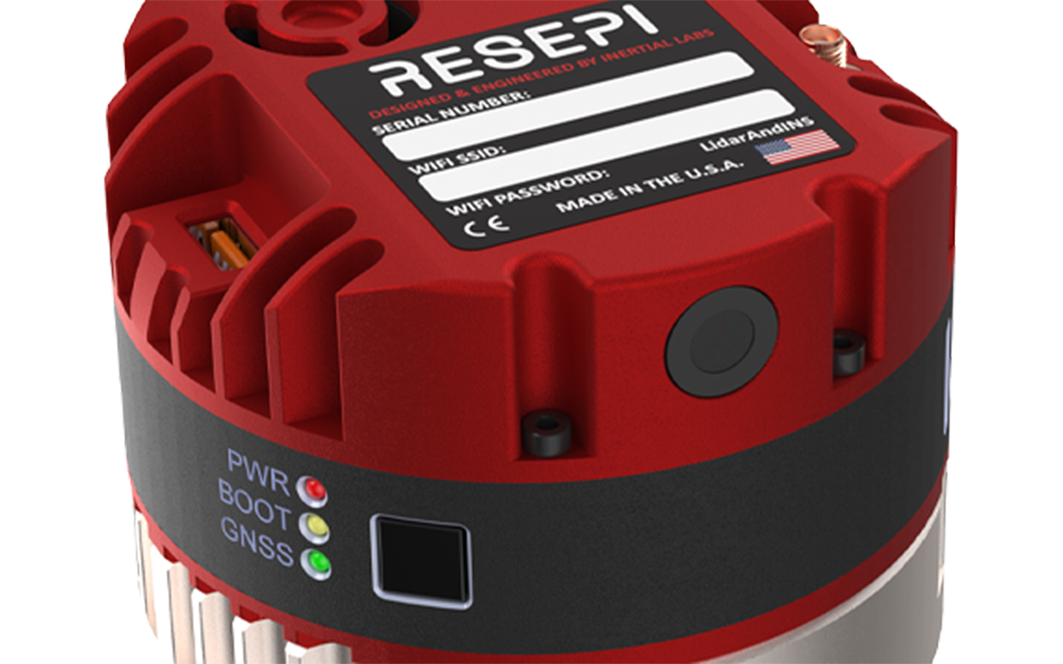 RESEPI UltraLite, Hesai XT32 y cámara interna 5MP
