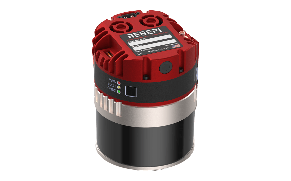 RESEPI UltraLite, Hesai XT32 y cámara interna 5MP